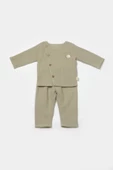 Bebek Uzun Kollu Tişört ve Pantolon Takım, %100 Pamuk, Bebek ve Yenidoğan Serisi - CSYM7019 - 2