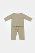 Bebek Uzun Kollu Tişört ve Pantolon Takım, %100 Pamuk, Bebek ve Yenidoğan Serisi - CSYM7019 - 3