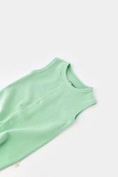 Bebek Kolsuz Tulum, %100 Organik Pamuk, Bebek ve Yenidoğan Serisi - CSYW1007 - 3