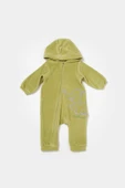 Bebek Kapüşonlu Fermuarlı Tulum, %80 Organik Pamuk & %20 Polyester, Bebek ve Yenidoğan Serisi - CSYK6043 thumbnail 5