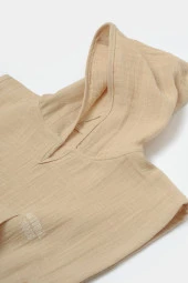 Organik Kapüşonlu Plaj Havlusu csym7056 - 3