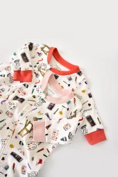 Organik 2'li Fermuarlı Tulum - 3