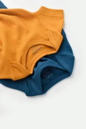 Bebek 2 Adet Kısa Kollu Body, %50 Modal Kumaş - %50 Organik Pamuk, Bebek ve Yenidoğan Serisi - CSYM11210 - 2