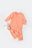 Bebek Fermuarlı Tulum, %100 Organik Pamuk, Bebek ve Yenidoğan Serisi - CSY3038 - 1