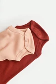 Bebek 2 Adet Kısa Kollu Body, %50 Modal Kumaş - %50 Organik Pamuk, Bebek ve Yenidoğan Serisi - CSYM11213 - 6
