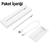 Coofbe Tablet Telefon Dokunmatik Kalem Stylus Kapasif Kalem İpad Kalemi Avuç Içi Reddi Eğim Ayarlı Manyetik Stylus Kalem - 5