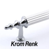 Erciyes Kulp Mobilya Mutfak Dolabı Çekmece Dolap Kulpları Kapak Kulpu Kulbu Krom Renk 96 mm Metal - 5