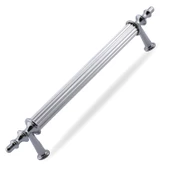 Erciyes Kulp Mobilya Mutfak Dolabı Çekmece Dolap Kulpları Kapak Kulpu Kulbu Krom Renk 96 mm Metal - 7