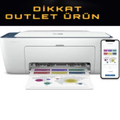 HP DeskJet 2721 All-in-One Yazıcı, wifi, Baskı, Fotokopi, Tarama, 7FR54B - 1