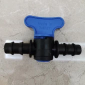 Damlama Sulama Plastik Küresel Mini Vana 20 Adet 16 Mm Kurt Ağzı - 1