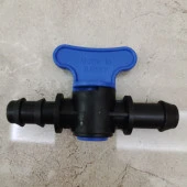 Damlama Sulama Plastik Küresel Mini Vana 100 Adet 16 Mm Conta Cık - 1