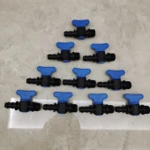 Damlama Sulama Plastik Vana 16 Mm 1/2" 10 Adet - 1