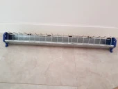 Güvercin Civciv Metal Galvaniz Yemlik 100 Cm 2  Adet - 1