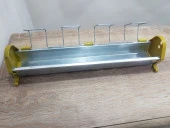 Güvercin Civciv Metal Galvaniz Yemlik 50 Cm 2  Adet - 1