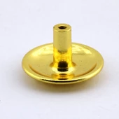 Prizma Yuvarlak Kulp Mobilya Mutfak Dolabı Çekmece Dolap Kulpları Kapak Kulpu Kulbu Metal Gold - 6