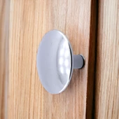 Prizma Kulp Mobilya Mutfak Dolabı Çekmece Dolap Kulpları Kapak Kulpu Kulbu Metal Krom Yuvarlak thumbnail 6