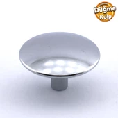 Prizma Kulp Mobilya Mutfak Dolabı Çekmece Dolap Kulpları Kapak Kulpu Kulbu Metal Krom Yuvarlak thumbnail 1