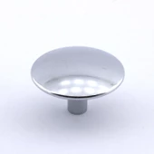 Prizma Kulp Mobilya Mutfak Dolabı Çekmece Dolap Kulpları Kapak Kulpu Kulbu Metal Krom Yuvarlak thumbnail 2