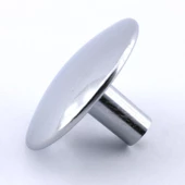 Prizma Kulp Mobilya Mutfak Dolabı Çekmece Dolap Kulpları Kapak Kulpu Kulbu Metal Krom Yuvarlak thumbnail 4