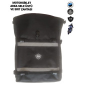 Sevbags Motorsiklet Arka  Sele Üstü Ve Sırt Çantası - 3