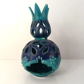 Buhurdanlık Çini tealight mumluk Ev Dekor Masa süsü Özel Gün Hediye - 2