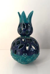 Buhurdanlık Çini tealight mumluk Ev Dekor Masa süsü Özel Gün Hediye - 5