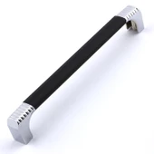 Side Kulp Mobilya Mutfak Dolabı Çekmece Dolap Kulpları Kapak Kulpu Kulbu Siyah 160 mm Metal - 4