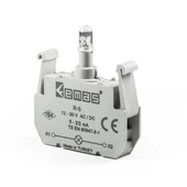 Emas B6 Ledli Sinyal Blok Kırmızı 12-30 V Ac/dc - 1