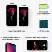 Apple iPhone 13 128 GB siyah (Apple Türkiye Garantili) - 7