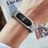 Xiaomi Mi Band 5 Kordon Milano Loop Metal Kordon - 7