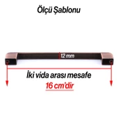 Gölcük Oval Metal Eskitme Antik Bakır 160 mm Mobilya Mutfak Çekmece Dolap Kulpu Kulbu Kulpları thumbnail 6