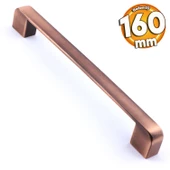 Gölcük Oval Metal Eskitme Antik Bakır 160 mm Mobilya Mutfak Çekmece Dolap Kulpu Kulbu Kulpları thumbnail 2