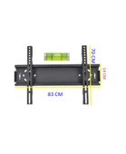 Kamosonic 80" Inç - 203 Ekran Tv- Lcd-led-monitör Televizyon Sabit Duvar Askı Aparatı - Metal thumbnail 2