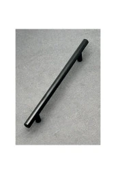 Helen Mat Siyah Tv Ünitesi Vestiyer Yatak Odası Mutfak Dolap Çekmece Kulpu 192 Mm 10 Adet thumbnail 1