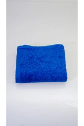 %100 Pamuk Baş Havlusu 40x80 130 Gr 20/2 Rıng Mavi(1 Adet) thumbnail 1