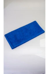 %100 Pamuk Baş Havlusu 40x80 130 Gr 20/2 Rıng Mavi(1 Adet) thumbnail 4