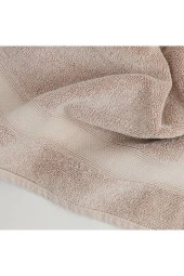 %100 Pamuklu Vintage Parça Boyalı Elmas Bordürlü Havlu (70x140 cm - Banyo Havlusu 1- Adet) thumbnail 2