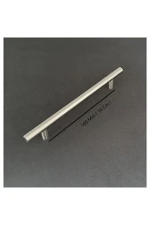 Helen Paslanmaz İnox Tv Ünitesi Vestiyer Yatak Odası Mutfak Dolap Çekmece Kulpu 160 Mm 5 Adet thumbnail 2