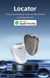 Locator Bluetooth Takip Cihazı Smart Tracker Beyaz APPLE MFI ONAYLI Smart Tag Su geçirmez - 4