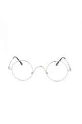 MARMORİS Köprülü Gümüş Yuvarlak Mavi Işık Engelleyici GözlükMAR-0059 - 1