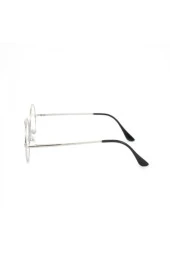 MARMORİS Köprülü Gümüş Yuvarlak Mavi Işık Engelleyici GözlükMAR-0059 - 3