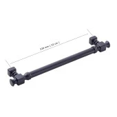 Doğanlar Dragon 320 mm Mobilya Kulp Mat Siyah - 2