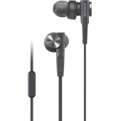 Sony MDR-XB55AP Siyah Kablolu Mikrofonlu Kulak İçi Kulaklık - 1