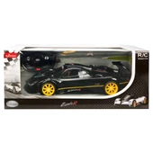 Rastar 1:14 Uzaktan Kumandalı Araba Pagani Zonda R Araba 35 Cm Siyah - 6