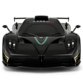 Rastar 1:14 Uzaktan Kumandalı Araba Pagani Zonda R Araba 35 Cm Siyah - 4
