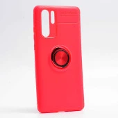 Huawei P30 Pro Kılıf Yüzüklü Magnetli Ravel Case - 7