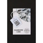 Swarovski Taşlı Damla Gümüş Kolye Küpe Set Sertifikalı Qr Kod - 2