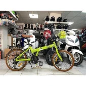 Salcano katlanır bisiklet slcn 120 Shimano 21 vites yeşil - 1