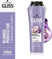 Schwarzkopf Gliss Blonde Perfector Turunculaşma Karşıtı Mor Şampuan 250 ml thumbnail 1