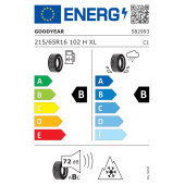 Goodyear 215/65R16 102H XL Eagle Sport 4Seasons Dört Mevsim Lastiğ ÜRETİM 2025 - 4